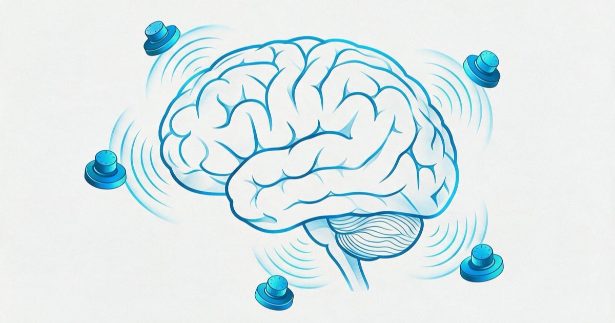 Ilustração sobre o que é neuromodulação e como funciona